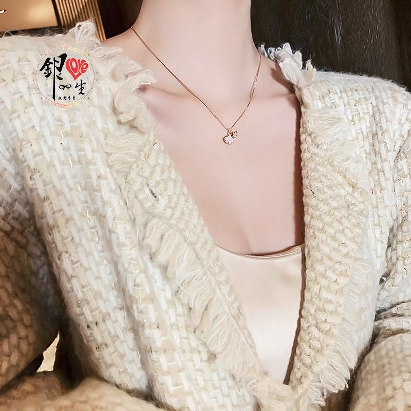 s925純銀項鍊 杏運有你項鍊