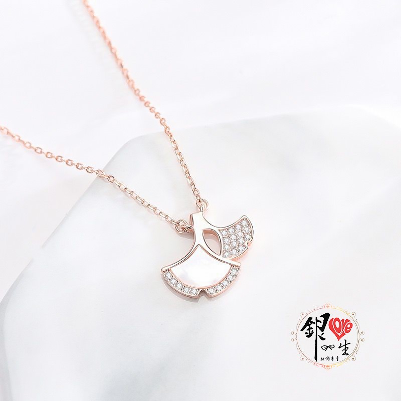 s925純銀項鍊 杏運有你項鍊