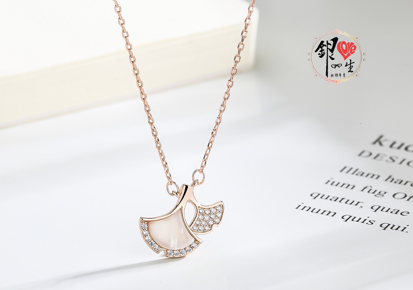 s925純銀項鍊 杏運有你項鍊