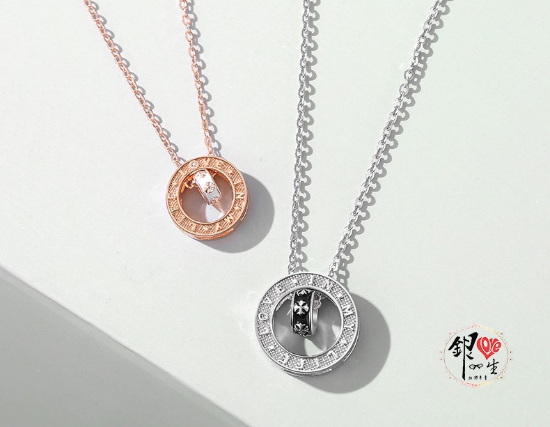 s925純銀項鍊  LOVE IN MY LIFE 情侶對鍊