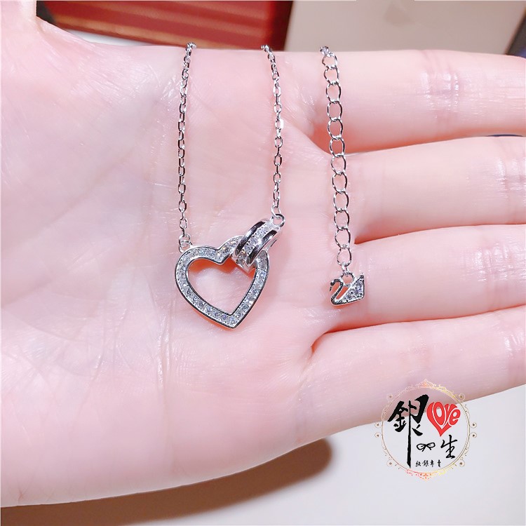 s925純銀項鍊  時尚緊緊相依 項鍊