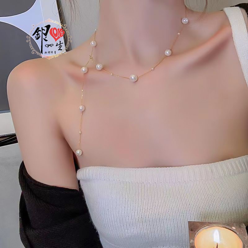  s925純銀 貝珠百變 長鍊