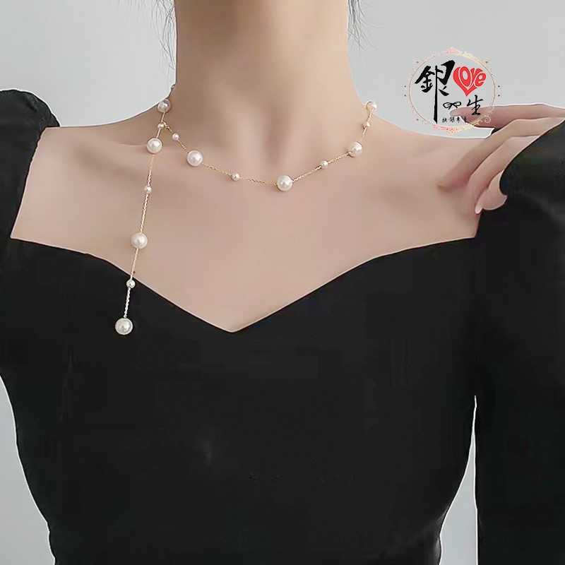  s925純銀 貝珠百變 長鍊