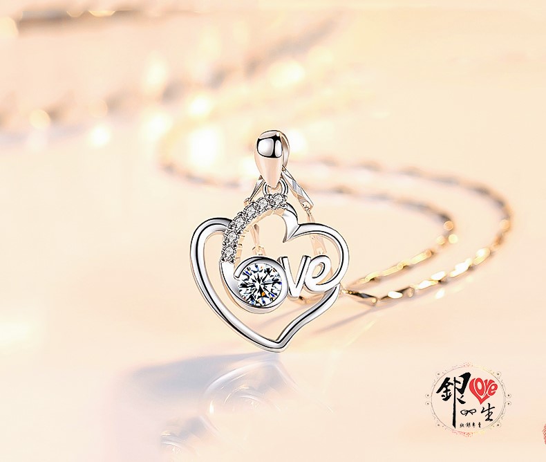 s925純銀項鍊  LOVE摯愛 項鍊