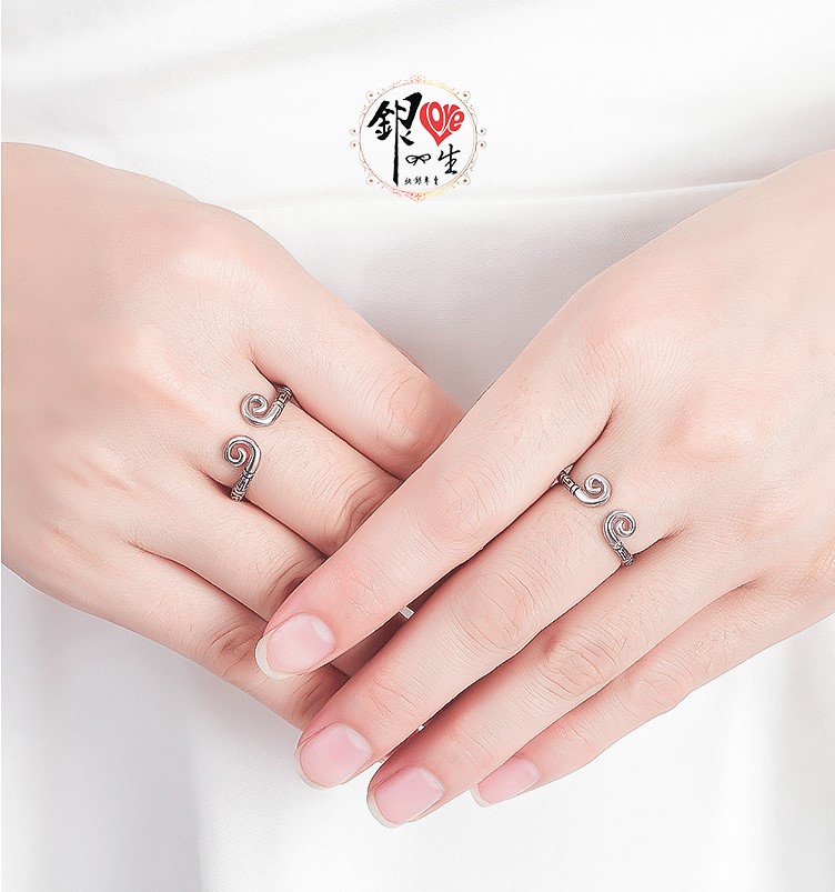 s925純銀 悟空箍咒 造型 對戒