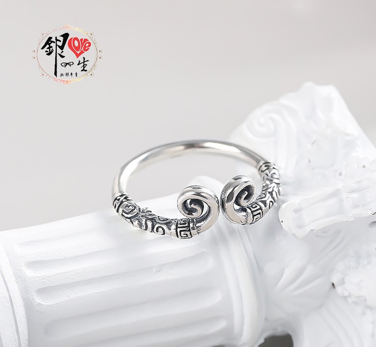 s925純銀 悟空箍咒 造型 對戒