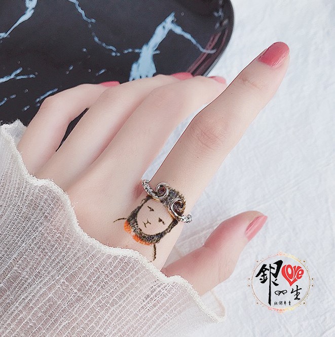 s925純銀 悟空箍咒 造型 對戒