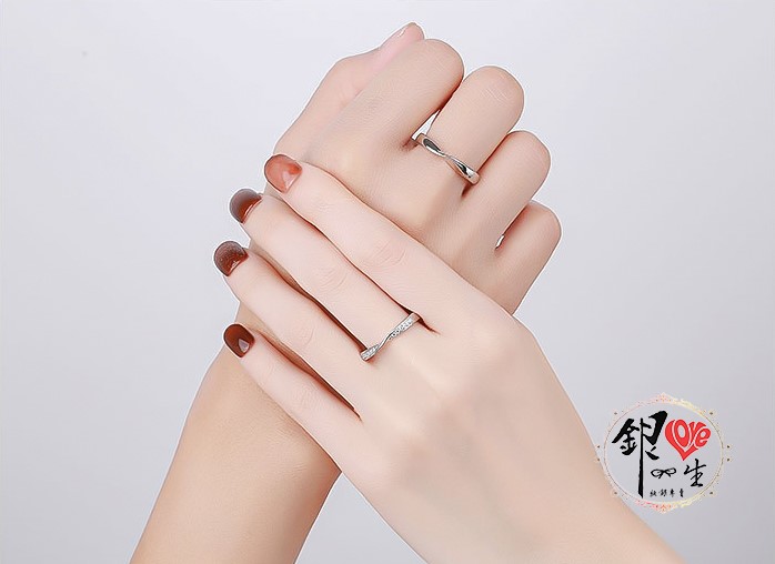 s925純銀戒指 ♾️愛無限 莫比烏斯  對戒