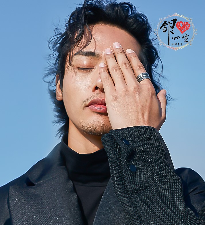 s925純銀戒指 復古羽毛 個性 戒