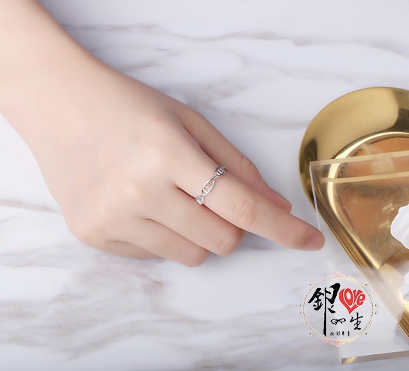 s925純銀 DNA 創意 造型戒