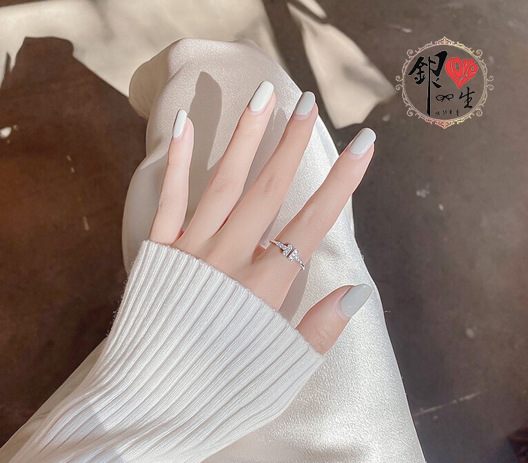 s925純銀戒指 歐美 簡約 雙T 時尚 造型 戒