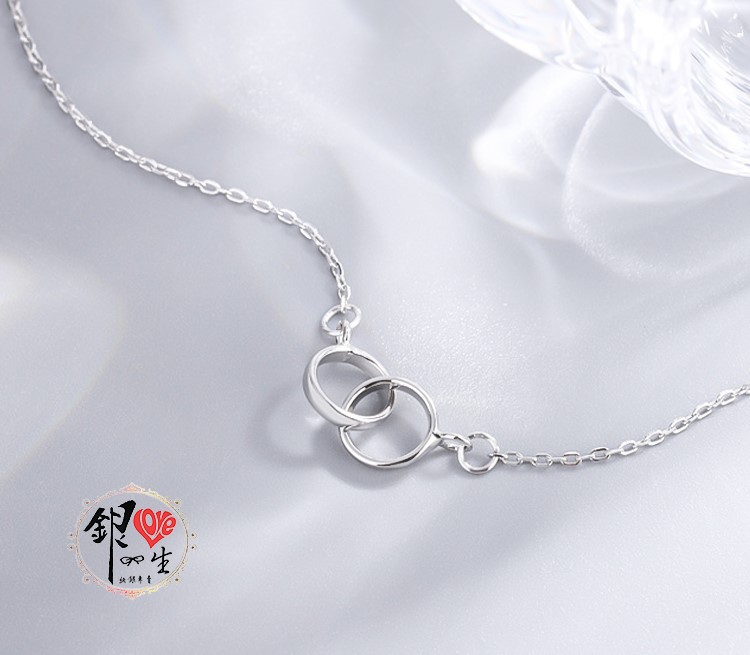  s925純銀  簡約  ♾️無限 手鍊