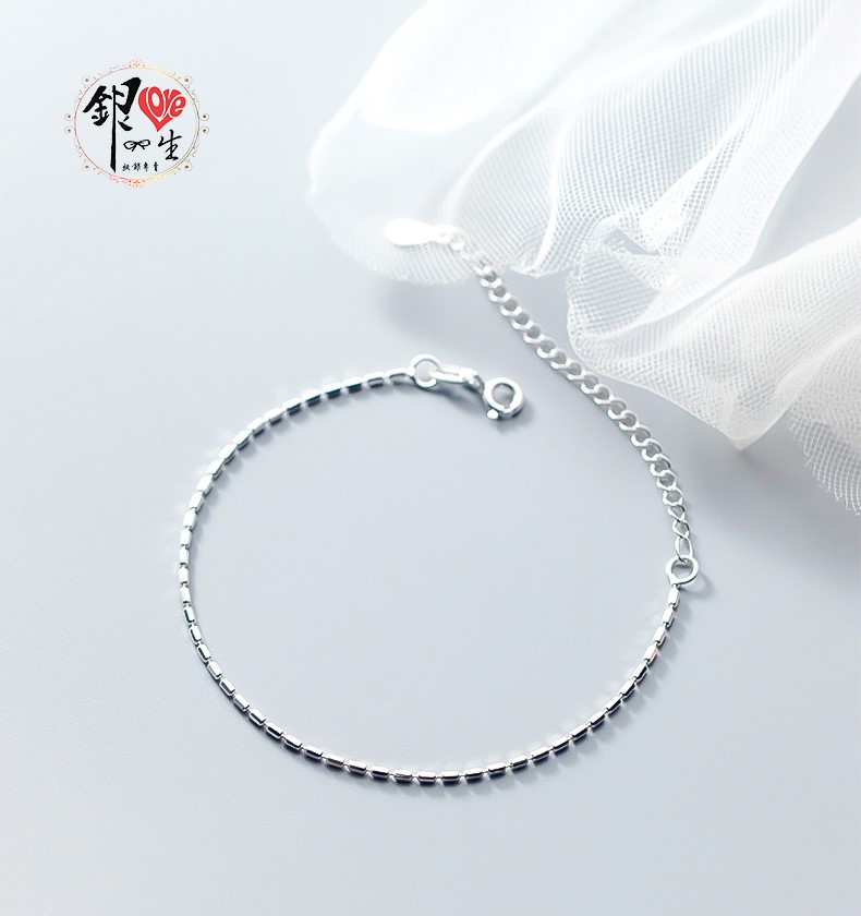 s925純銀 細緻 簡約 氣質 手鍊