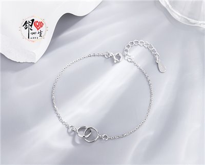  s925純銀  簡約  ♾️無限 手鍊